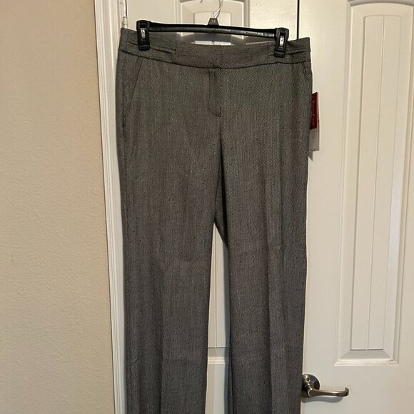 Women's Black/White Design Pants in Size 12 - Picture 1 of 2